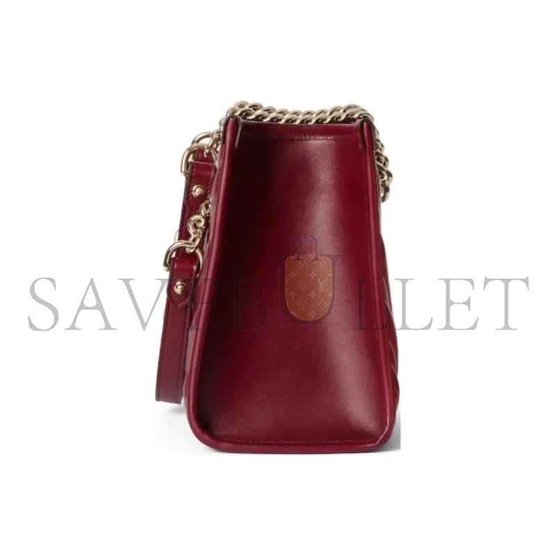 GUCCI GG MARMONT LEATHER TOTE BAG 779727 (26.5*18.5*12.5cm)